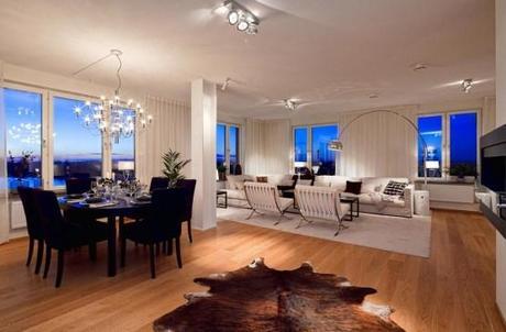 Gran piso nórdico de nueva construcción viviendas del mundo de lujo piso nórdico de nuevo construcción estilo nórdico escandinavo electrodomésticos alta gama diseño clásico y moderno decoración nórdica cuidados acabados decoración blog decoracion interiores