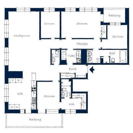 Gran piso nórdico de nueva construcción viviendas del mundo de lujo piso nórdico de nuevo construcción estilo nórdico escandinavo electrodomésticos alta gama diseño clásico y moderno decoración nórdica cuidados acabados decoración blog decoracion interiores