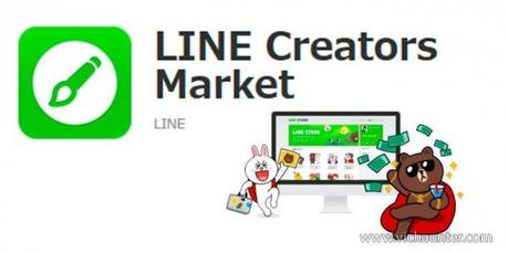 Line creators market logo