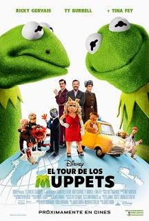 Estrenos de cine miércoles 16 de abril de 2014.- 'El tour de los Muppets'