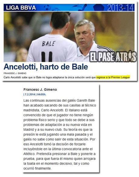 Recopilación de críticas sobre Bale