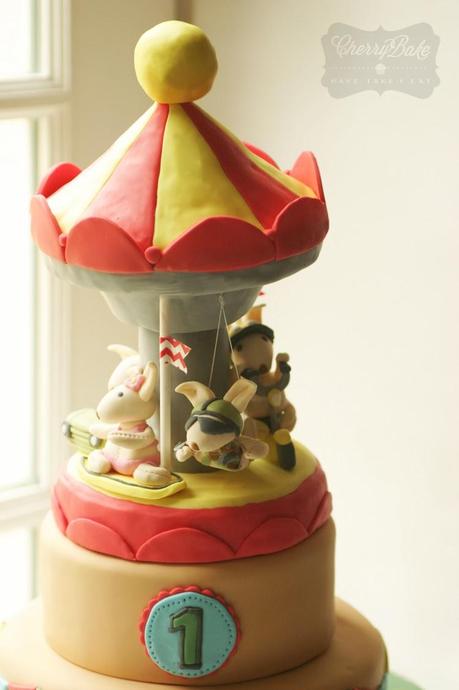 Bunny Militar Cake / Tarta Militar de Conejito