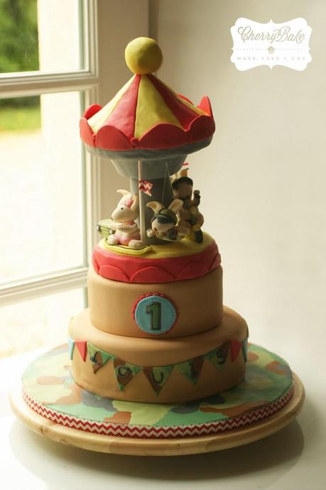 Bunny Militar Cake / Tarta Militar de Conejito