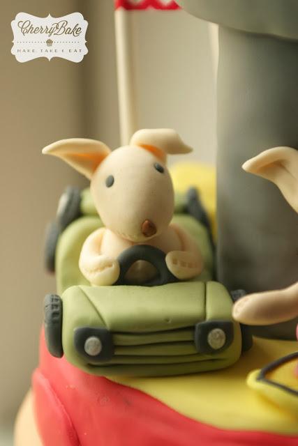 Bunny Militar Cake / Tarta Militar de Conejito