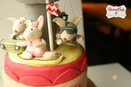 Bunny Militar Cake / Tarta Militar de Conejito