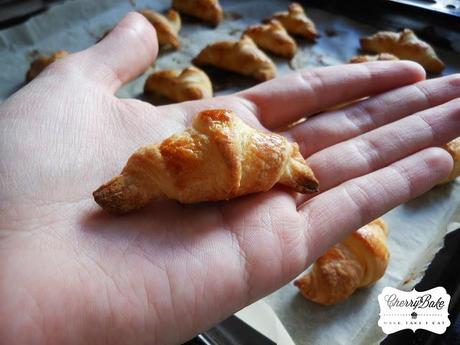 Croissant, Mini-croissant, Chocolate croissant step by step /paso a paso!