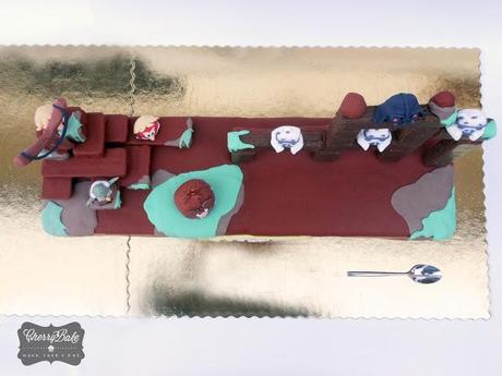 Angry Birds Star Wars Cake