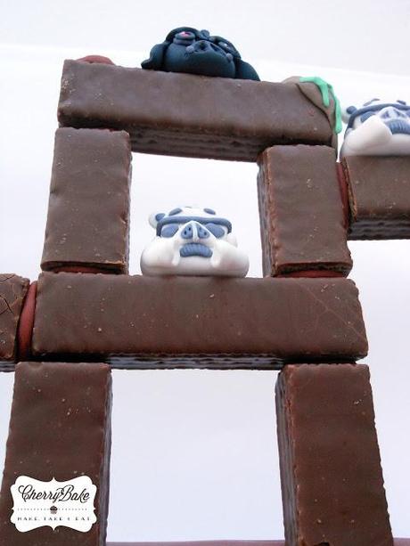 Angry Birds Star Wars Cake