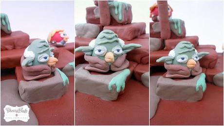 Angry Birds Star Wars Cake