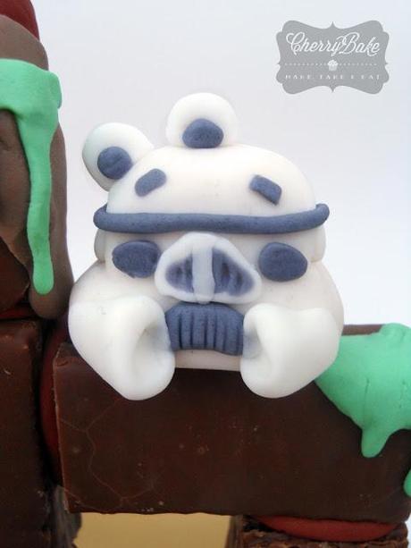 Angry Birds Star Wars Cake