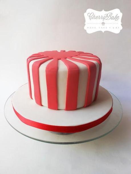 Rising Sun-Heart Cake. Tarta Sol Naciente-Corazón