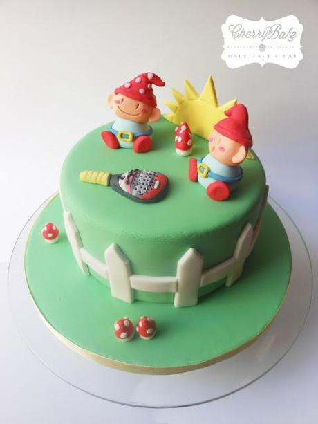 Gnome Cake. Tarta gnomos-enanitos