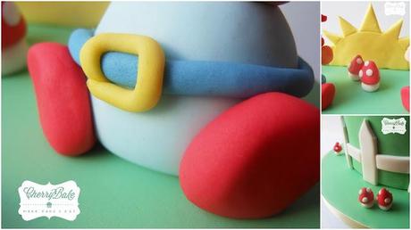 Gnome Cake. Tarta gnomos-enanitos