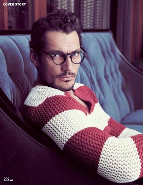 David Gandy portada de la Revista GQ Taiwán