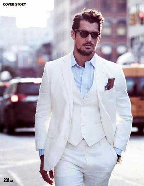 David Gandy portada de la Revista GQ Taiwán