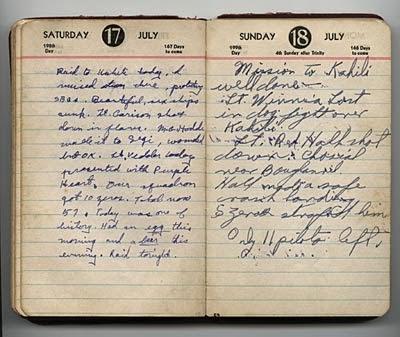 Un diario y un amor perdido por la guerra