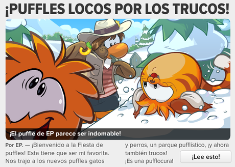screenshot 22 Nueva Edición del Diario #443: ¡Puffles Locos Por los Trucos!