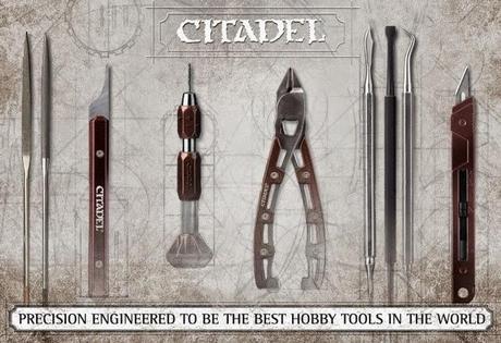 Dread Saurian de Warhammer Forge(FW) e imagen de las nuevas herramientas