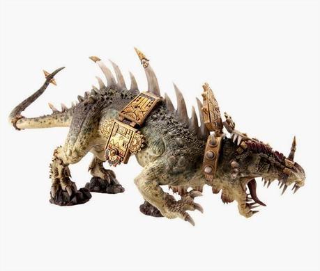 Dread Saurian de Warhammer Forge(FW) e imagen de las nuevas herramientas