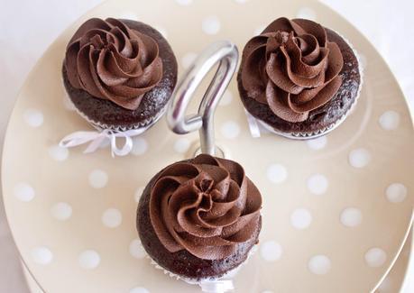Cupcakes Mojaditos de Chocolate