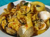 Arroz berberechos olla