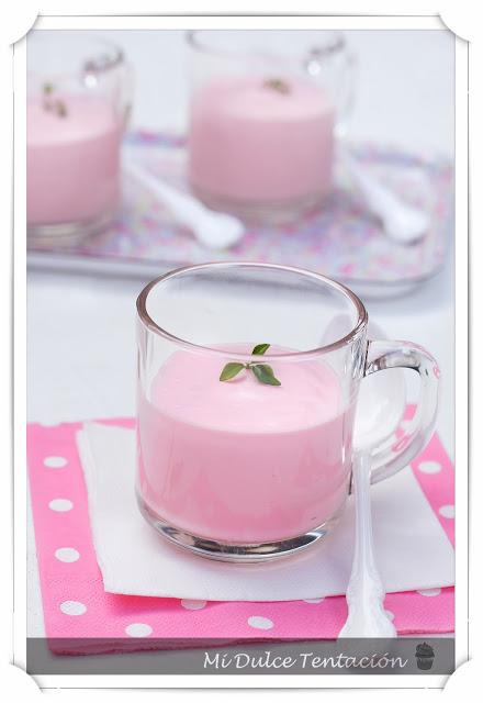 Espuma de Fresas