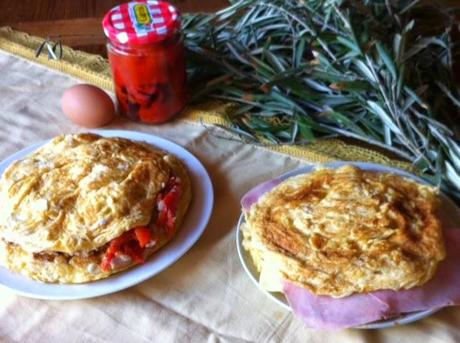 Tortilla rellena y lectura, un picnic perfecto.