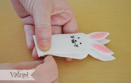 DIY - Títeres de dedo Sr. y Sra. Bunny