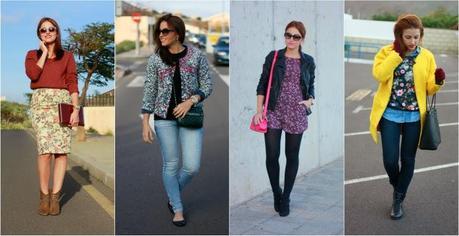 Cómo combinar: estampado de flores Cómo combinar: estampado de flores