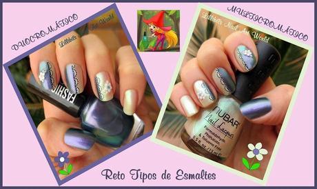 RETO TIPOS DE ESMALTES: Todas mis manicuras