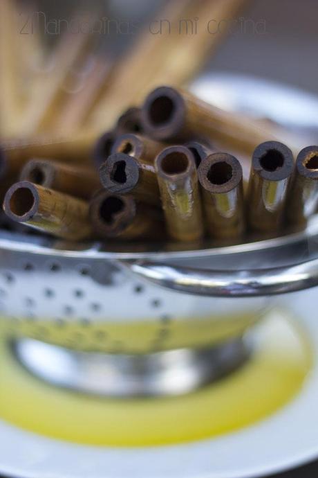 Tirabuzones tradicionales de El Hornillo, Ávila. Dulces para Semana Santa