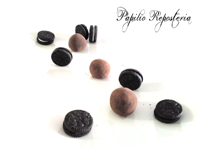 Trufas de mini Oreo