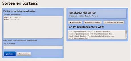 Resultado del 6º sorteo beauty