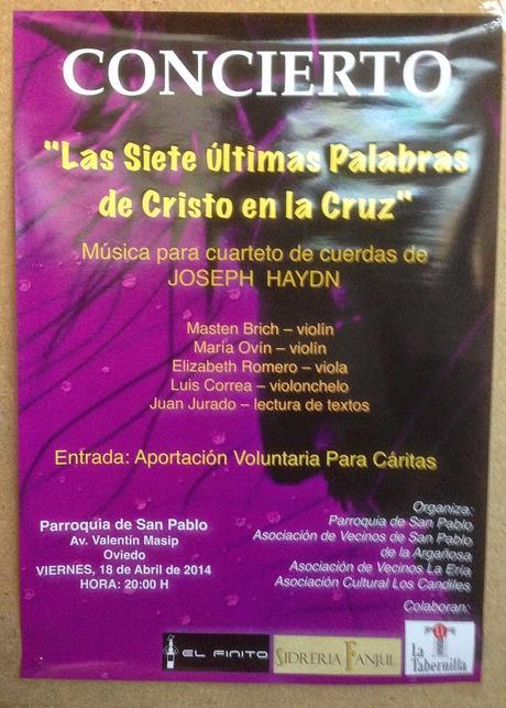 Haydn sonó en Oviedo el Viernes Santo