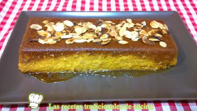 Cómo hacer flan de calabaza y almendras
