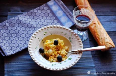 BACALHAU À BRÁS O DOURADO- BACALAO À BRÁS O DORADO