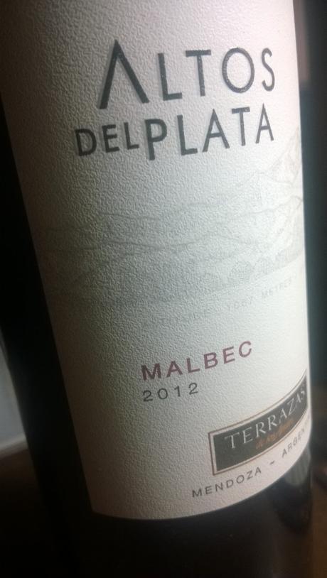 Altos del Plata Malbec 2012