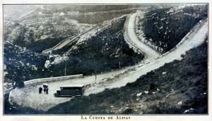 La carretera por la que bajarás....hace unos cuantos años