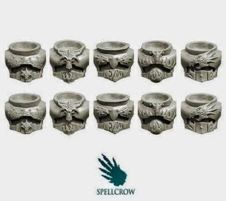 Nuevos torsos de Dragons Knights desde Spellcrow