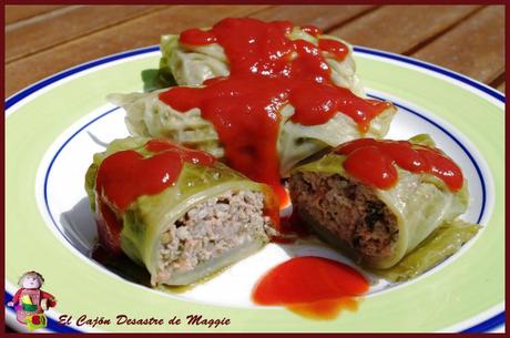 KELEM DOLMASI (ROLLITOS DE COL RELLENOS DE CARNE)
