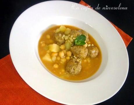 Kyufta bozbash - Cocinas del Mundo (Azerbaiyán)