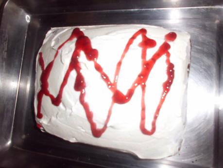 Poke Cake de Chocolate y Nata