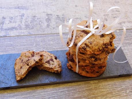 COOKIES BLANDITAS CON CHIPS DE CHOCOLATE