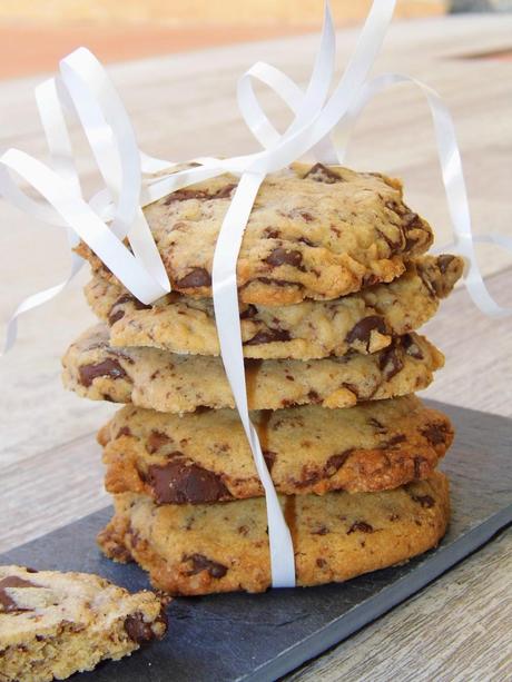 COOKIES BLANDITAS CON CHIPS DE CHOCOLATE