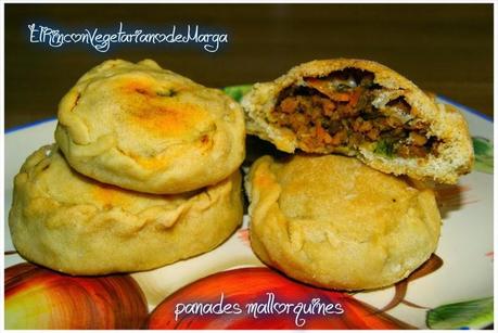 Empanadas mallorquinas de verdura y soja texturizada