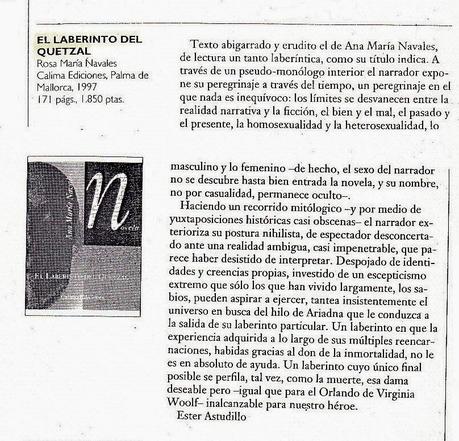 RESEÑA: EL LABERINTO DEL QUETZAL (1998)
