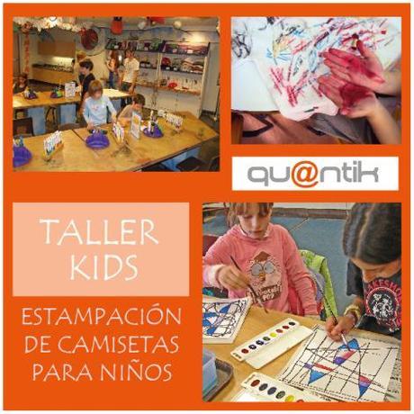 Taller de estampación de camisetas, quantik se trae al genial diseñador de Limaloca.