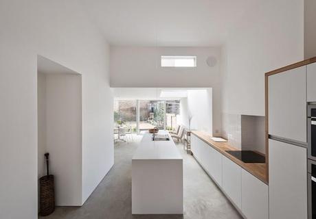 Remodelacion Minimalista en una Casa de Londres