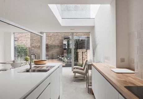 Remodelacion Minimalista en una Casa de Londres