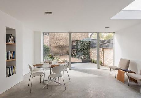 Remodelacion Minimalista en una Casa de Londres